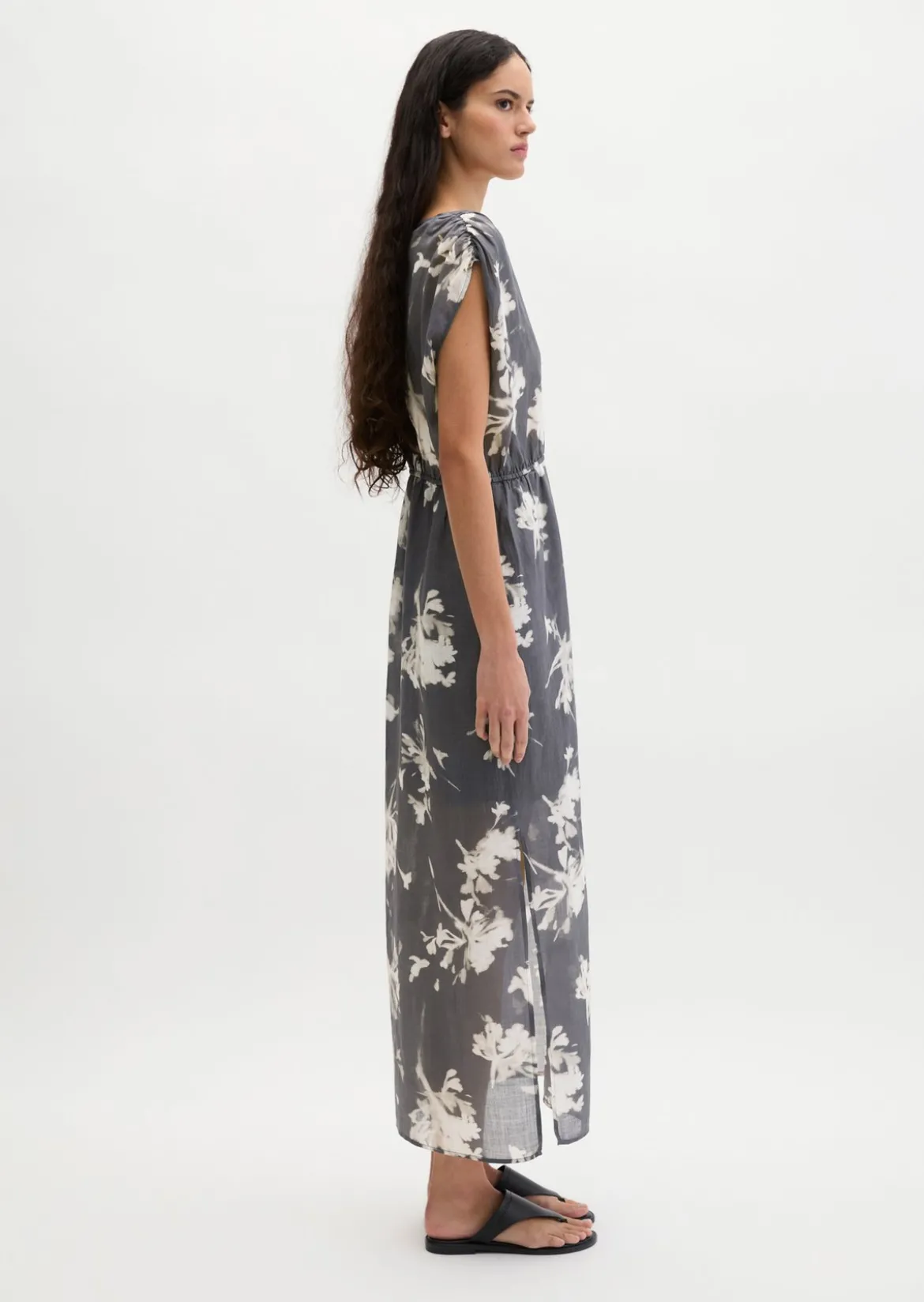 Sommerkleid regular aus weicher Ramiefaser