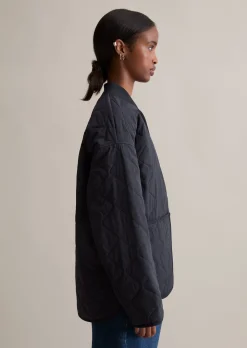 Steppjacke regular aus recyceltem Nylon