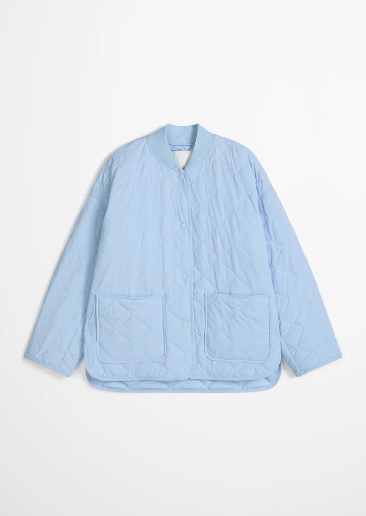 Steppjacke regular aus recyceltem Nylon