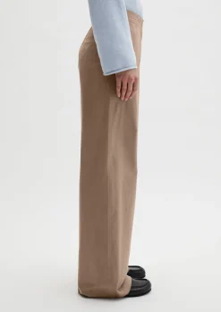 Straight Leg Pants aus Clean Cotton Twill