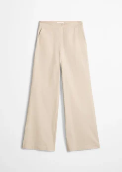 Straight Leg Pants aus Clean Cotton Twill