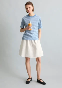 Streifen-T-Shirt regular aus Organic Cotton