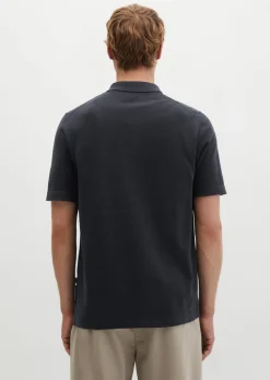 Strick-Poloshirt DFB Travel Collection aus reiner Bio-Baumwolle