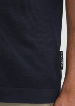Strick-Poloshirt Travel Collection aus reiner Bio-Baumwolle