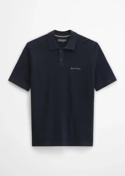 Strick-Poloshirt Travel Collection aus reiner Bio-Baumwolle