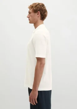Strick-Poloshirt Travel Collection aus reiner Bio-Baumwolle