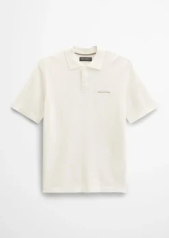 Strick-Poloshirt Travel Collection aus reiner Bio-Baumwolle
