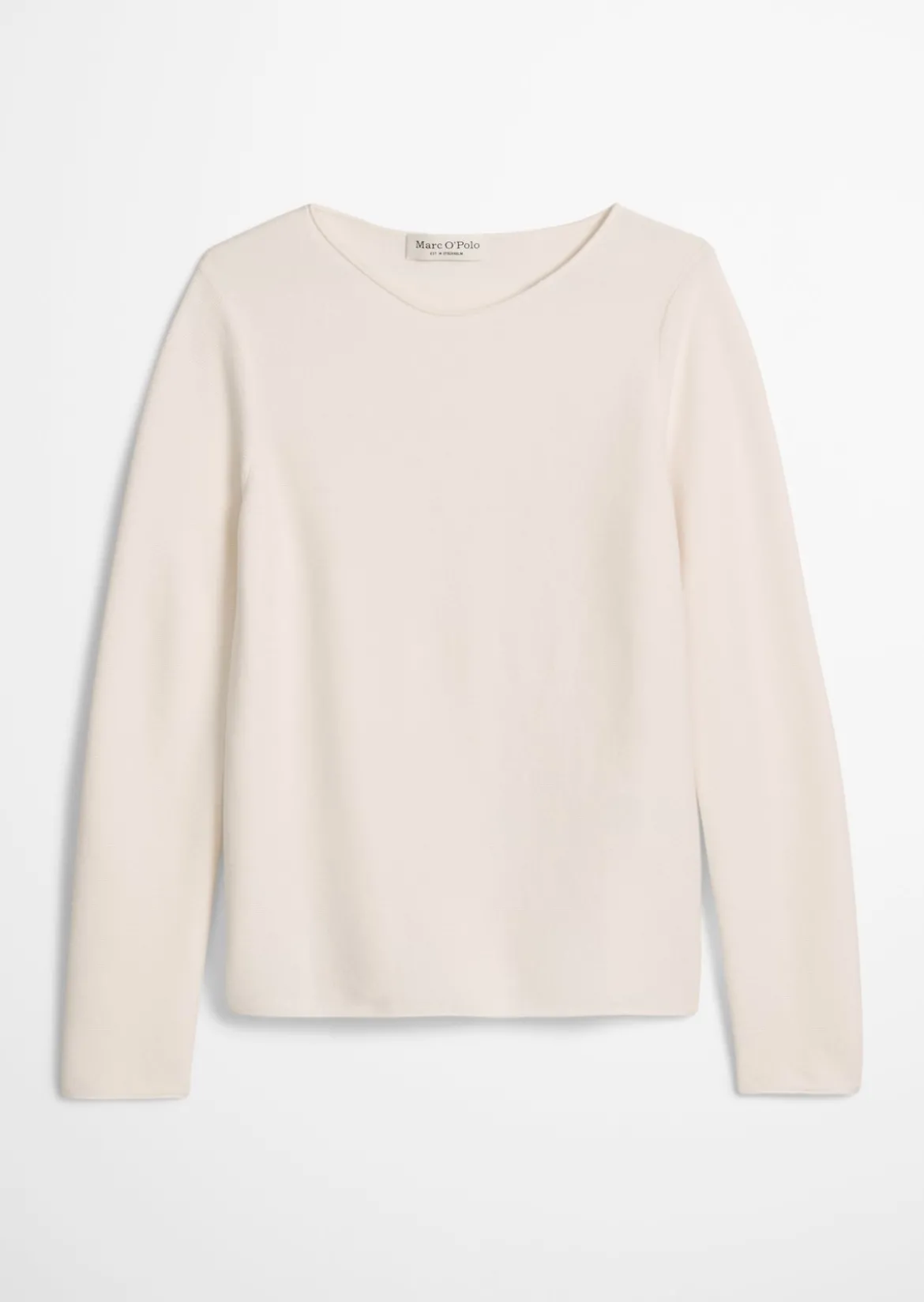 Strickpullover slim aus softem Organic Cotton