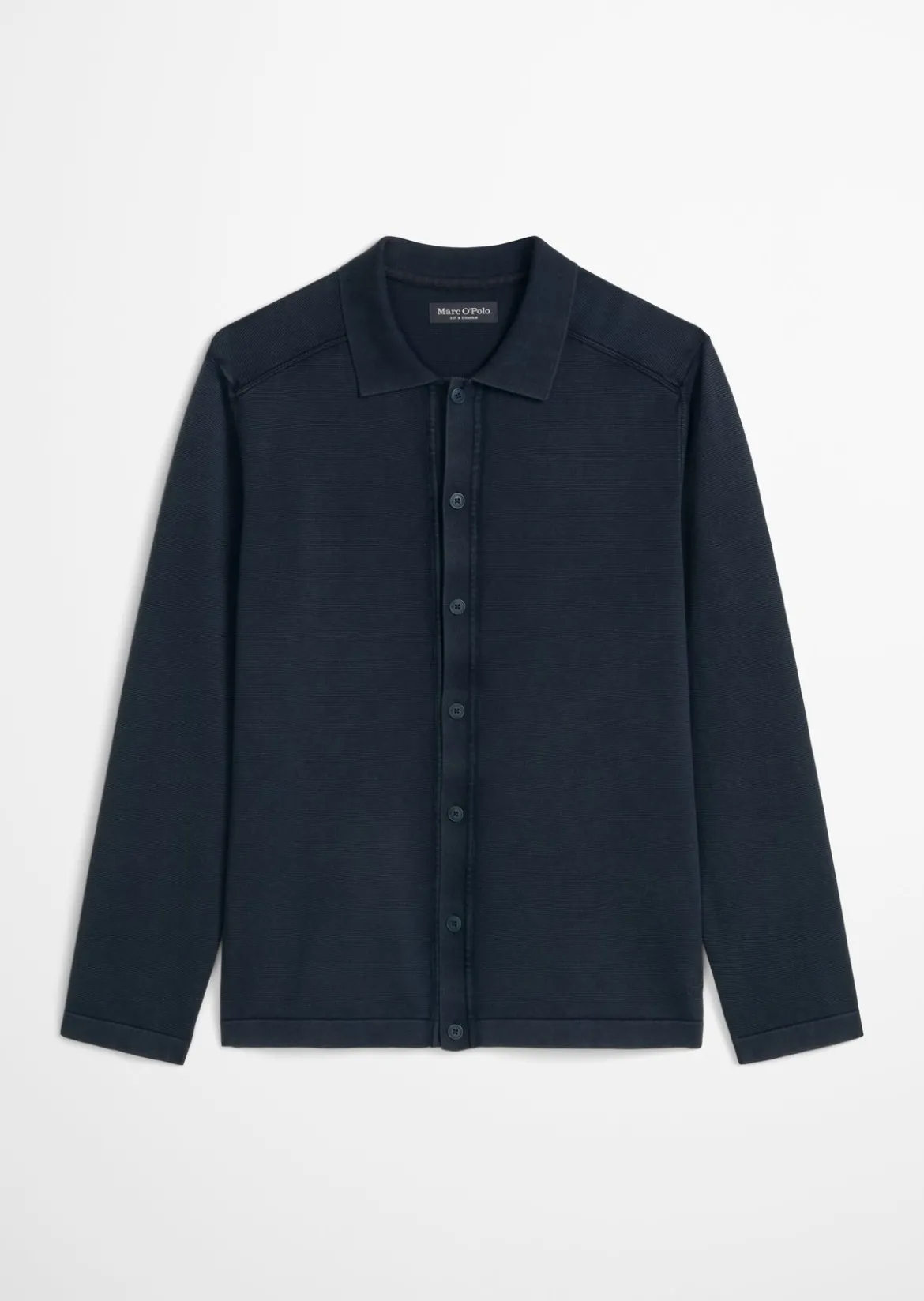 Strick-Shirt regular aus zertifizierter Bio-Baumwolle