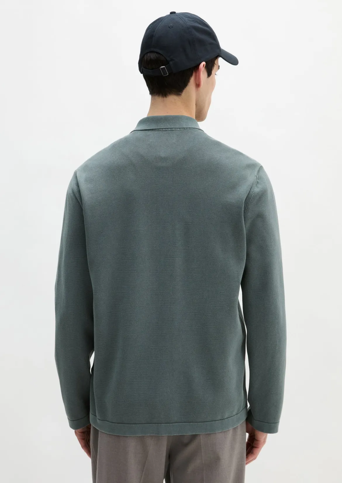 Strick-Shirt regular aus zertifizierter Bio-Baumwolle