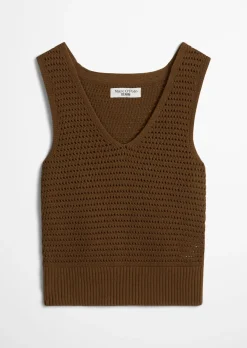 Stricktop slim aus Organic Cotton