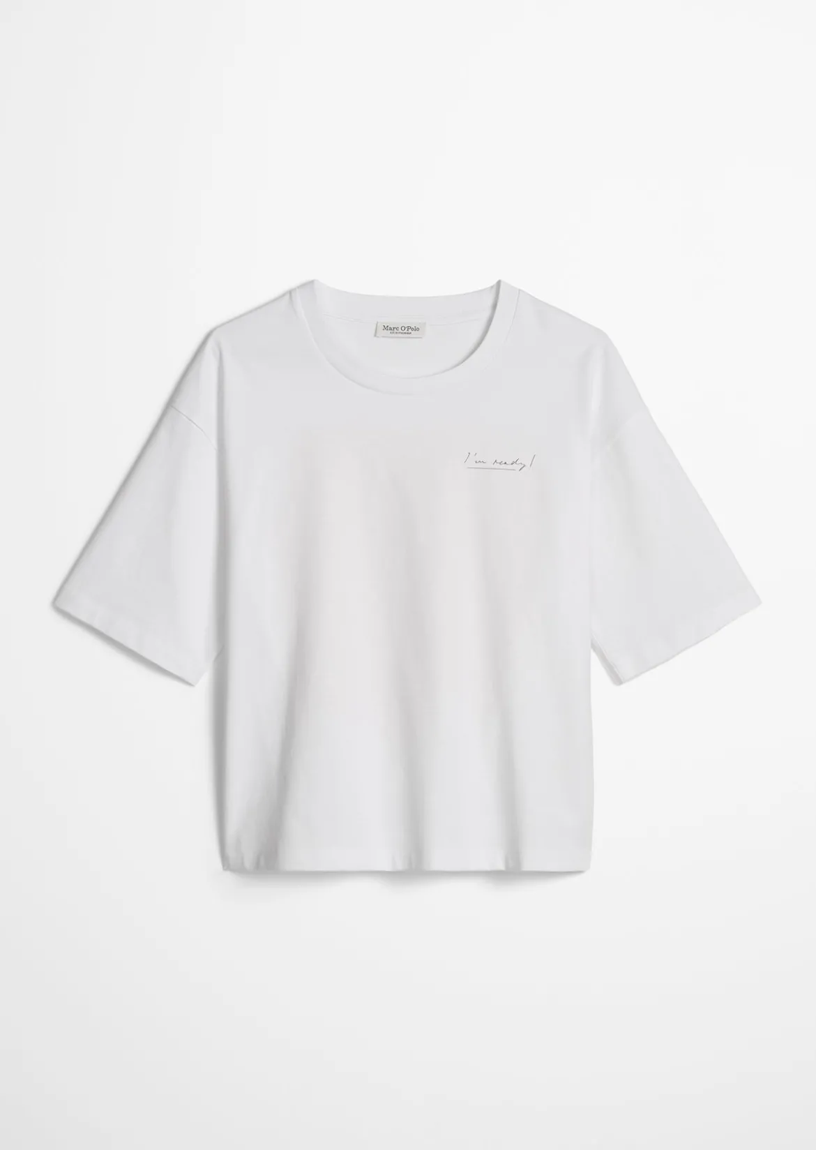 Sweathirt oversized boxy aus weichem Single Jersey