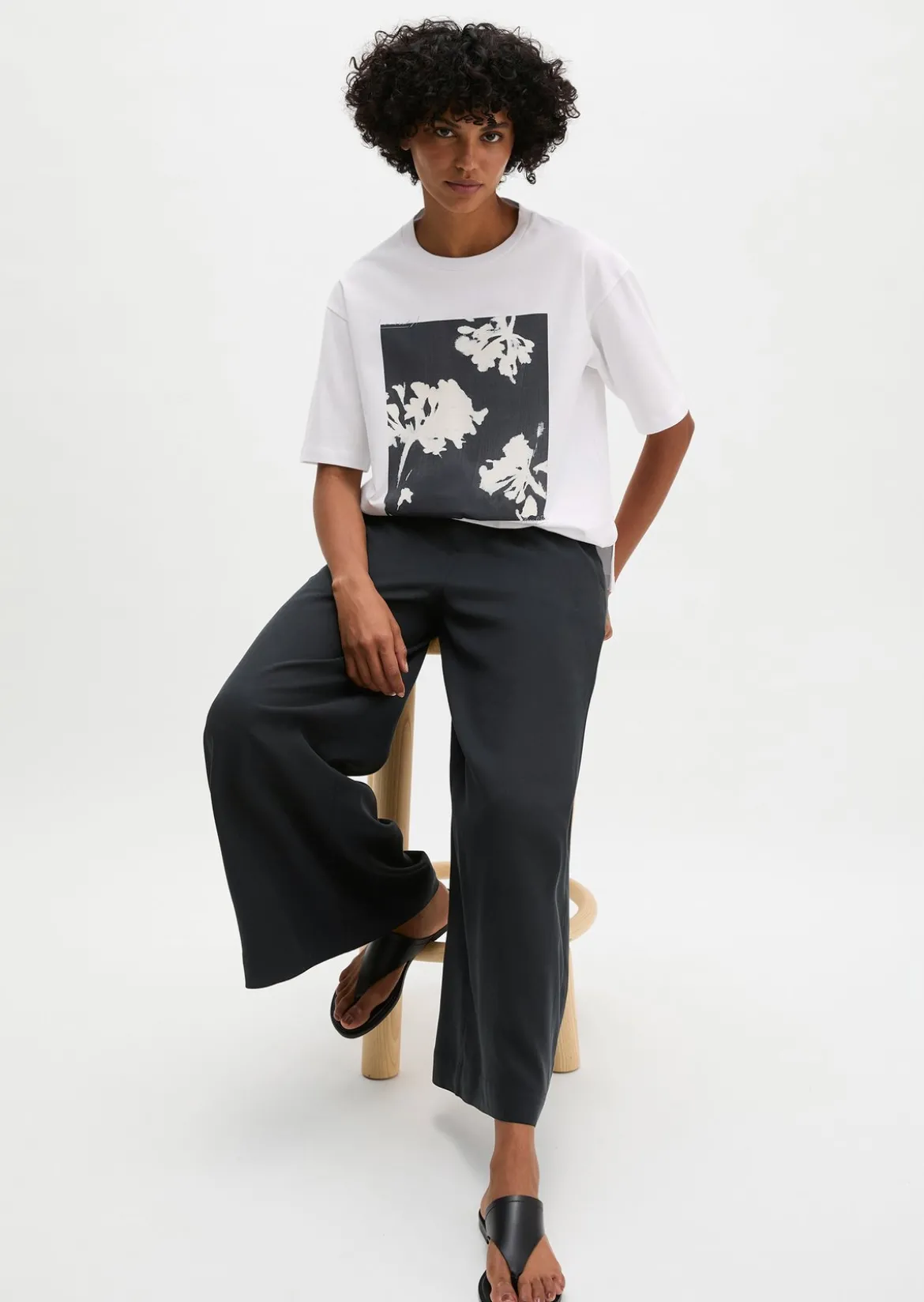 Sweathirt oversized boxy aus weichem Single Jersey