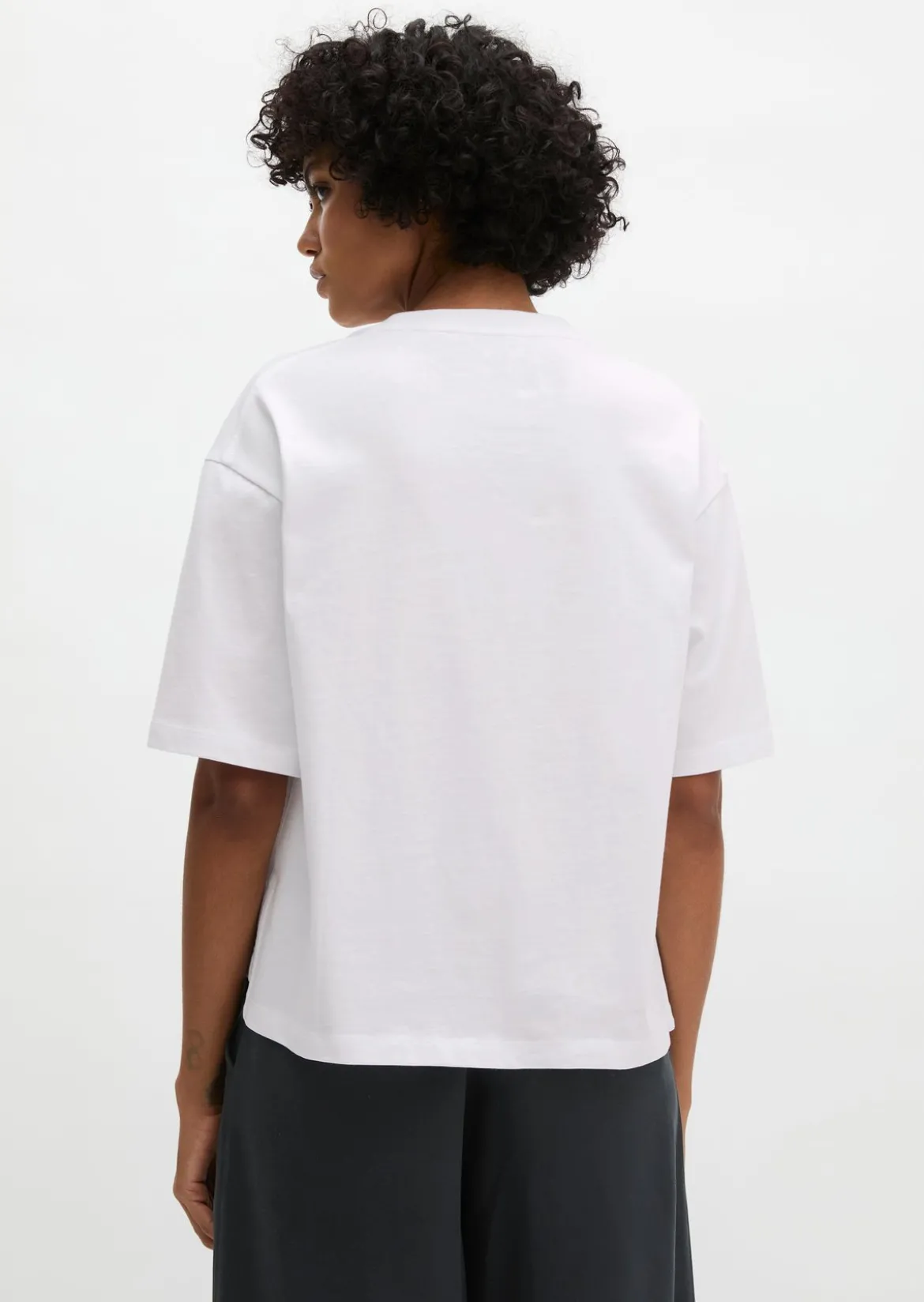 Sweathirt oversized boxy aus weichem Single Jersey