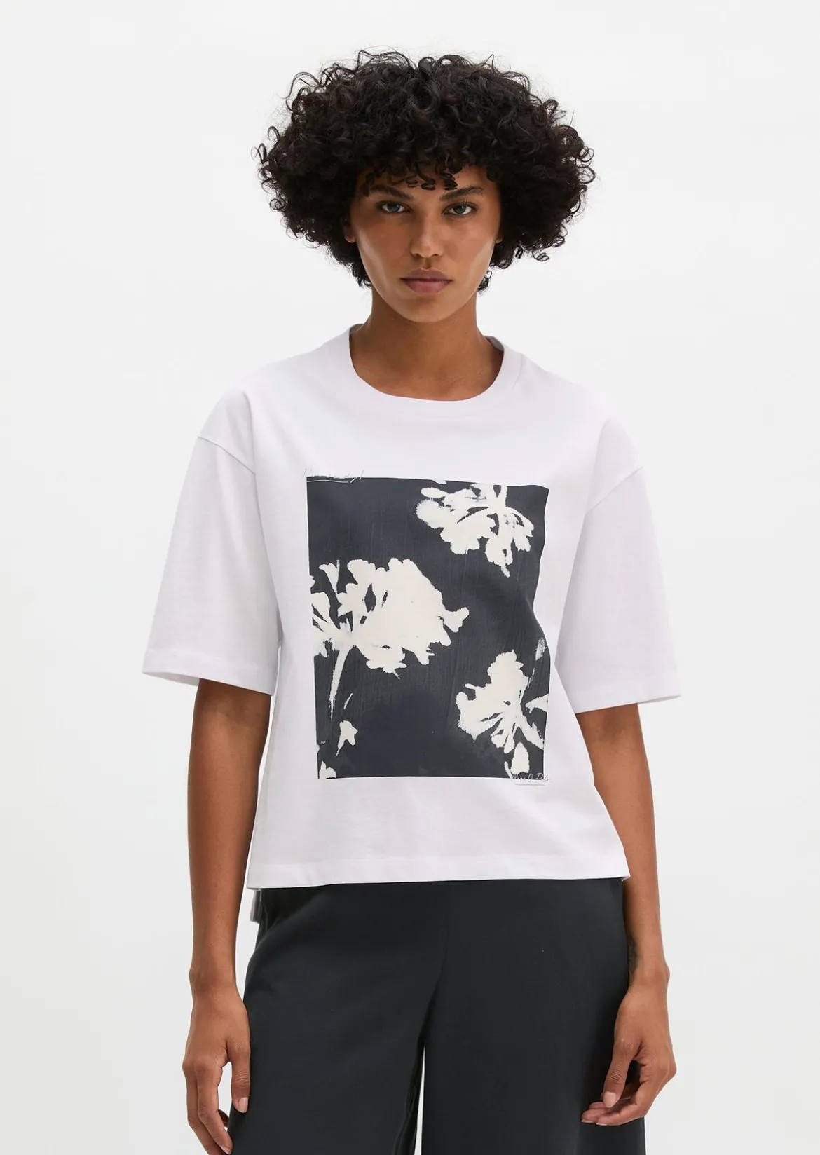 Sweathirt oversized boxy aus weichem Single Jersey
