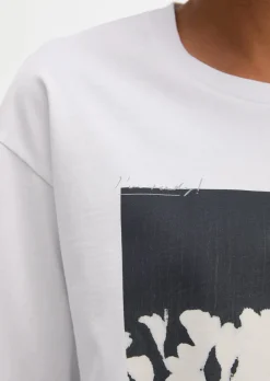 Sweathirt oversized boxy aus weichem Single Jersey