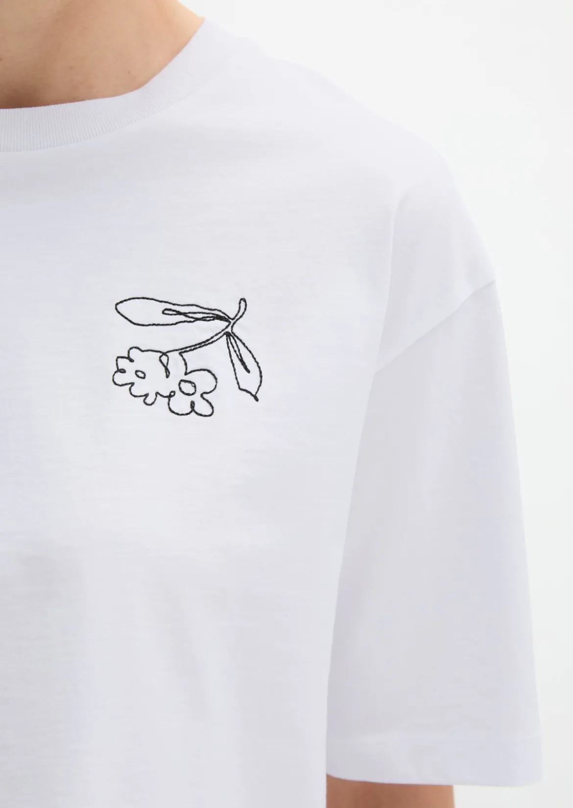 Sweathirt oversized boxy aus weichem Single Jersey