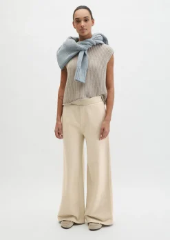 Sweathose relaxed garment-dyed aus weicher Baumwolle