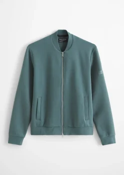 Sweatjacke regular aus Scuba-Interlock