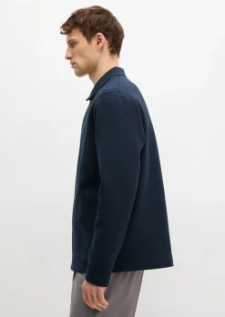 Sweatjacke regular aus Scuba-Interlock