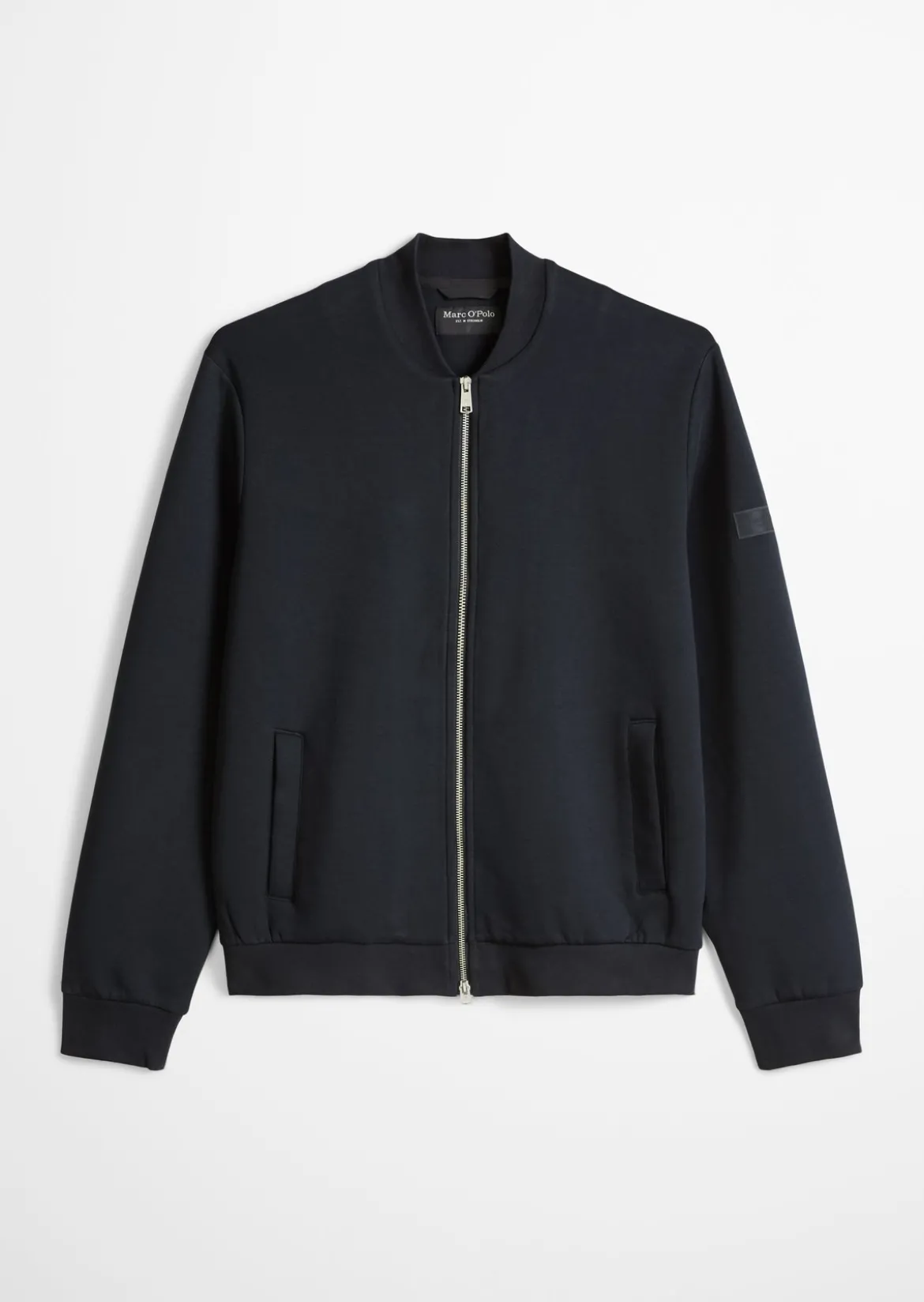 Sweatjacke regular aus Scuba-Interlock