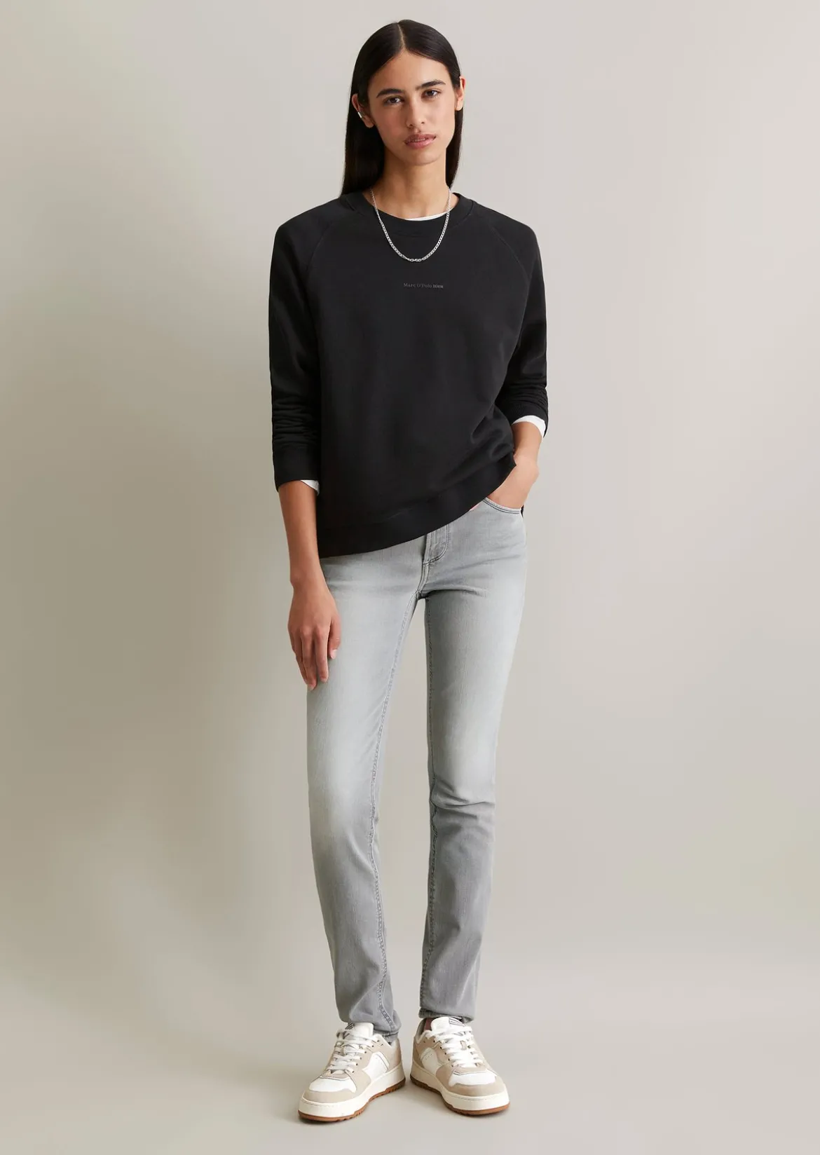 Sweatshirt aus Organic Cotton