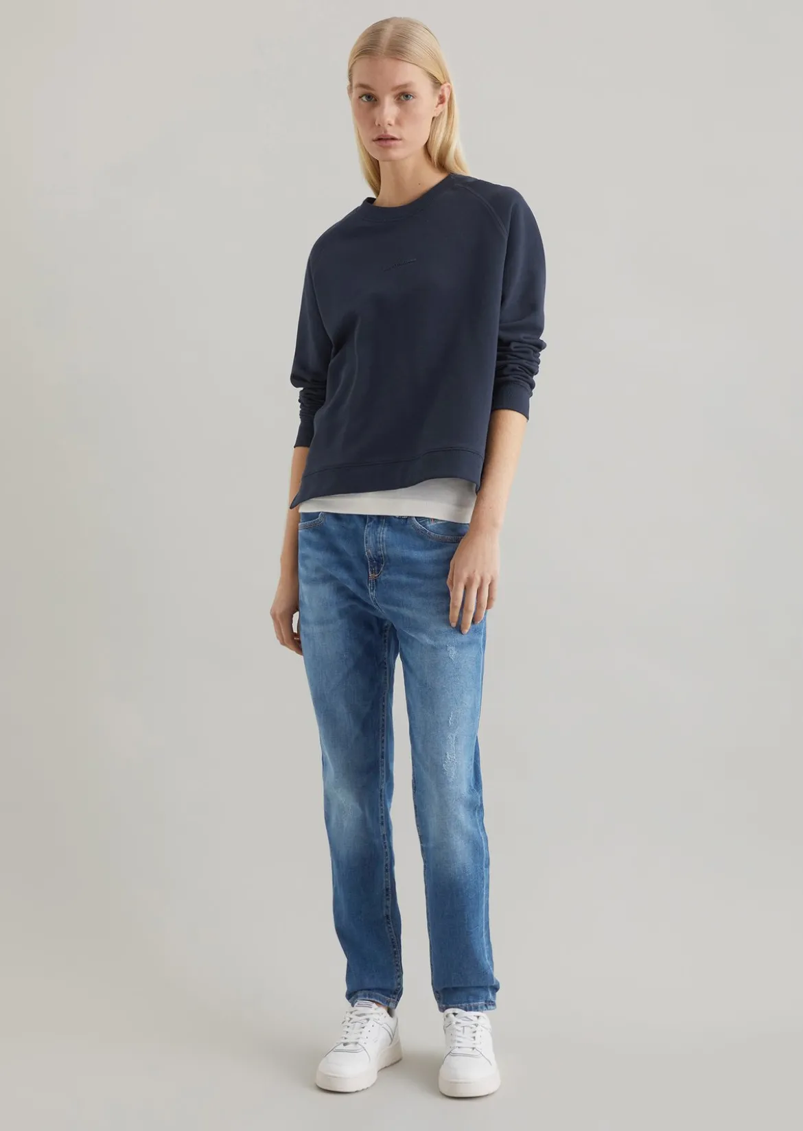 Sweatshirt aus Organic Cotton