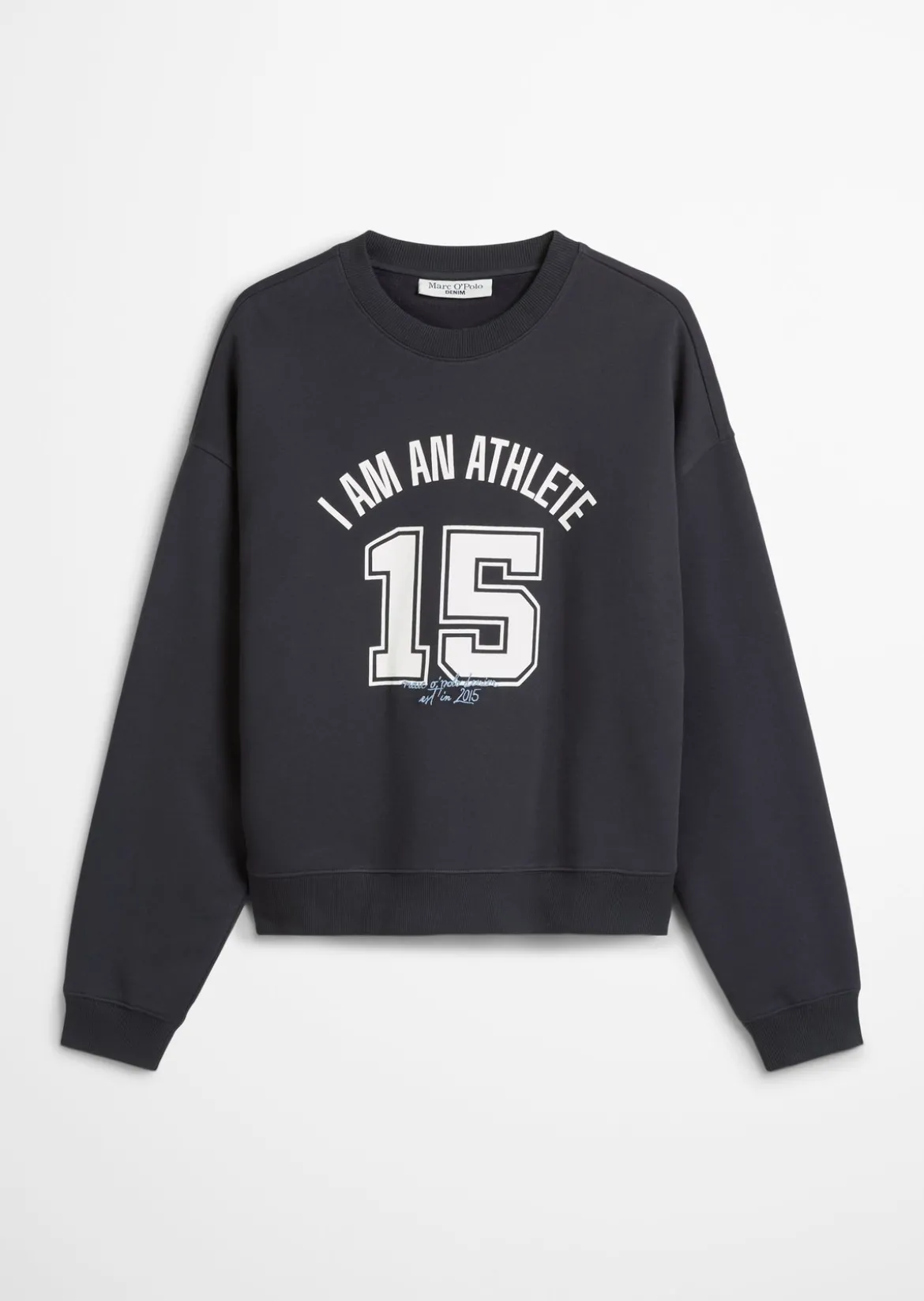 Sweatshirt im College-Stil relaxed mit kuschelig gerauter Innenseite