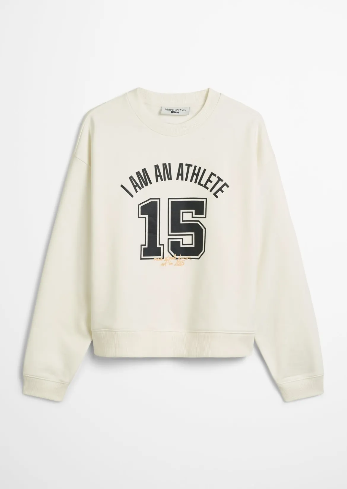 Sweatshirt im College-Stil relaxed mit kuschelig gerauter Innenseite