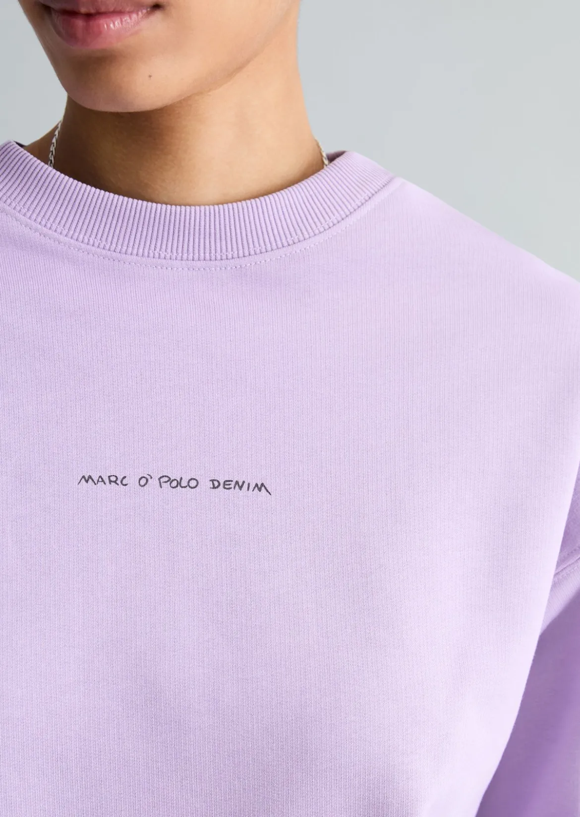 Sweatshirt oversize aus softem French Terry
