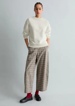 Sweatshirt oversize aus softem French Terry