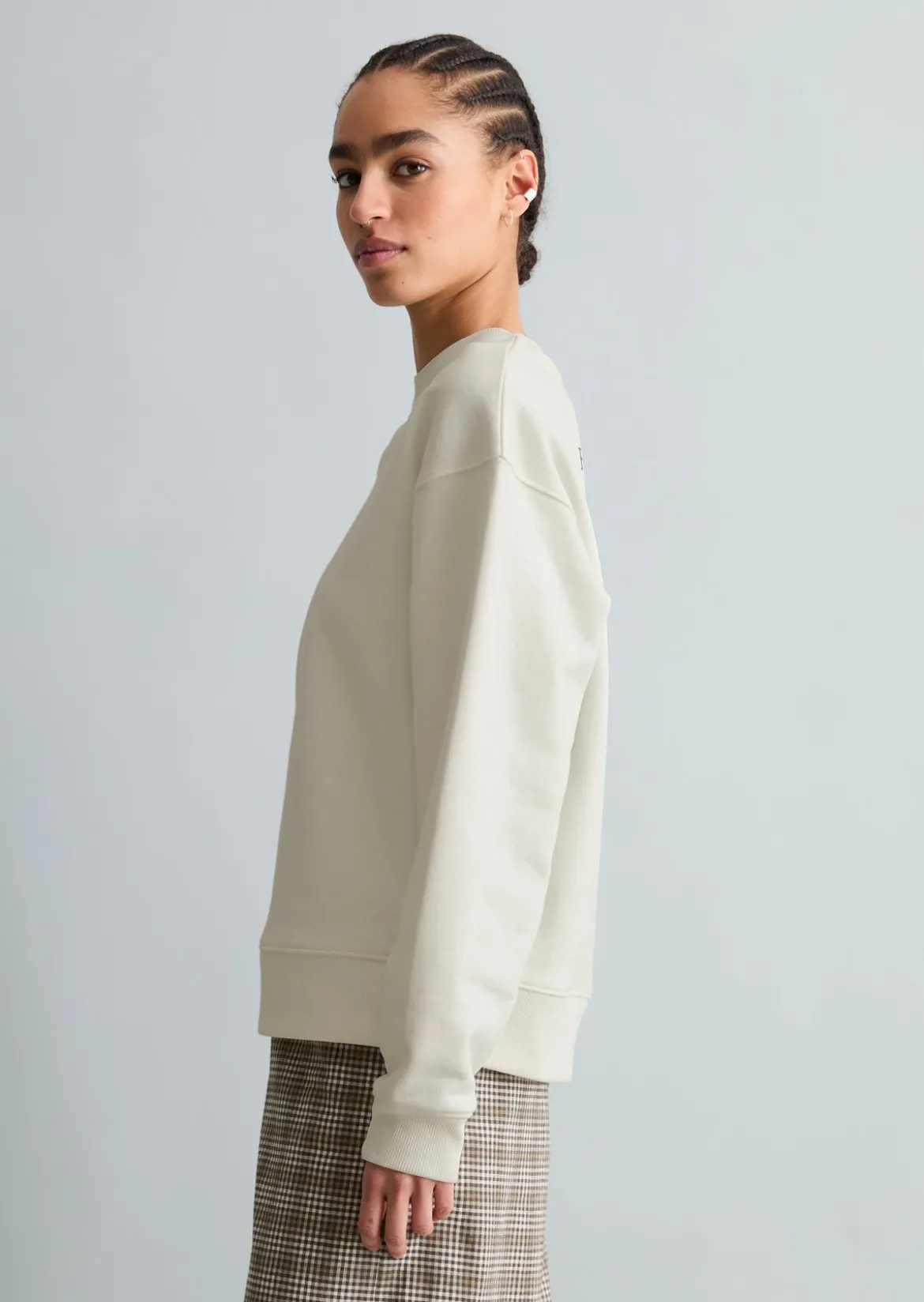Sweatshirt oversize aus softem French Terry