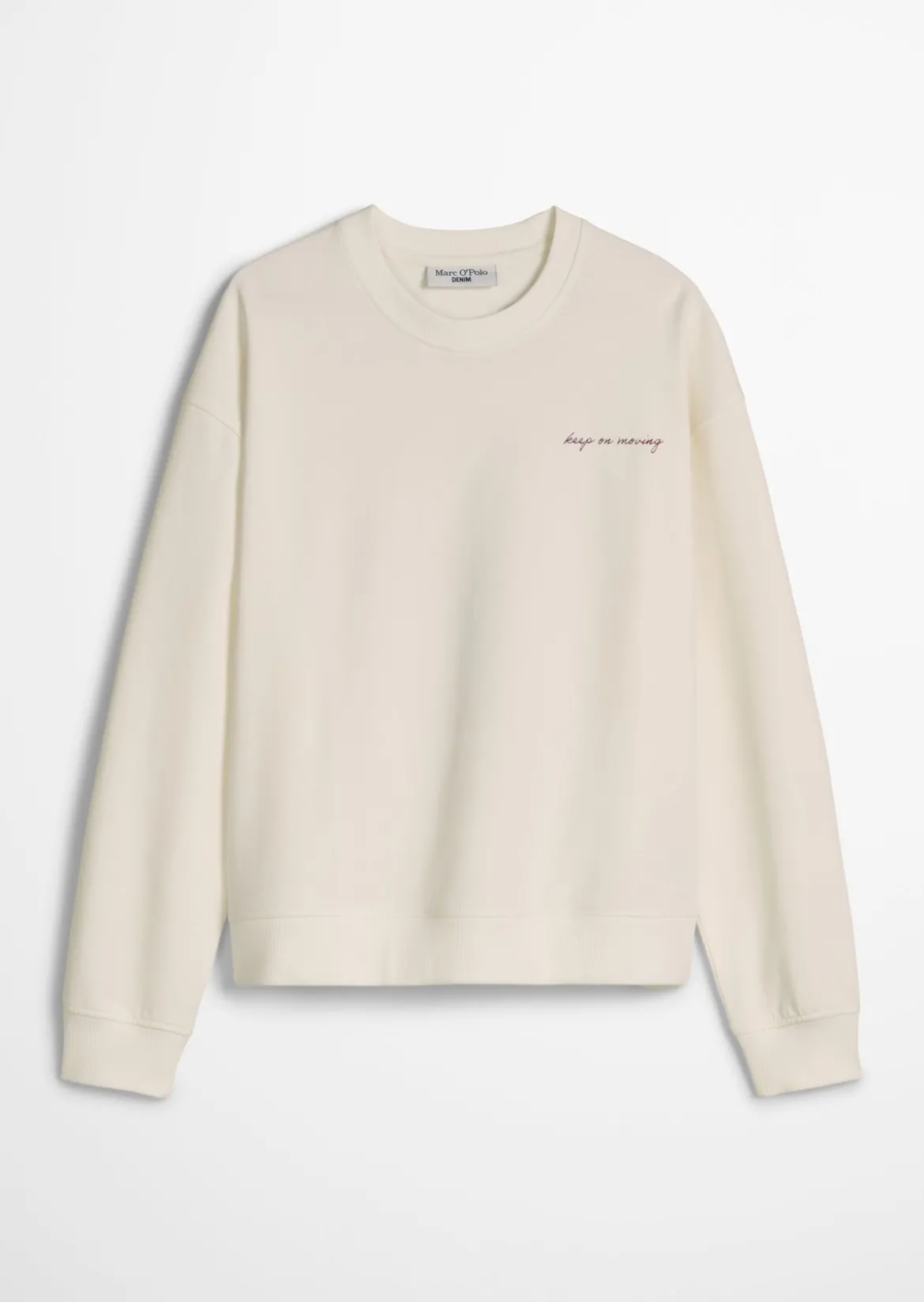 Sweatshirt oversized mit markantem Rückenprint