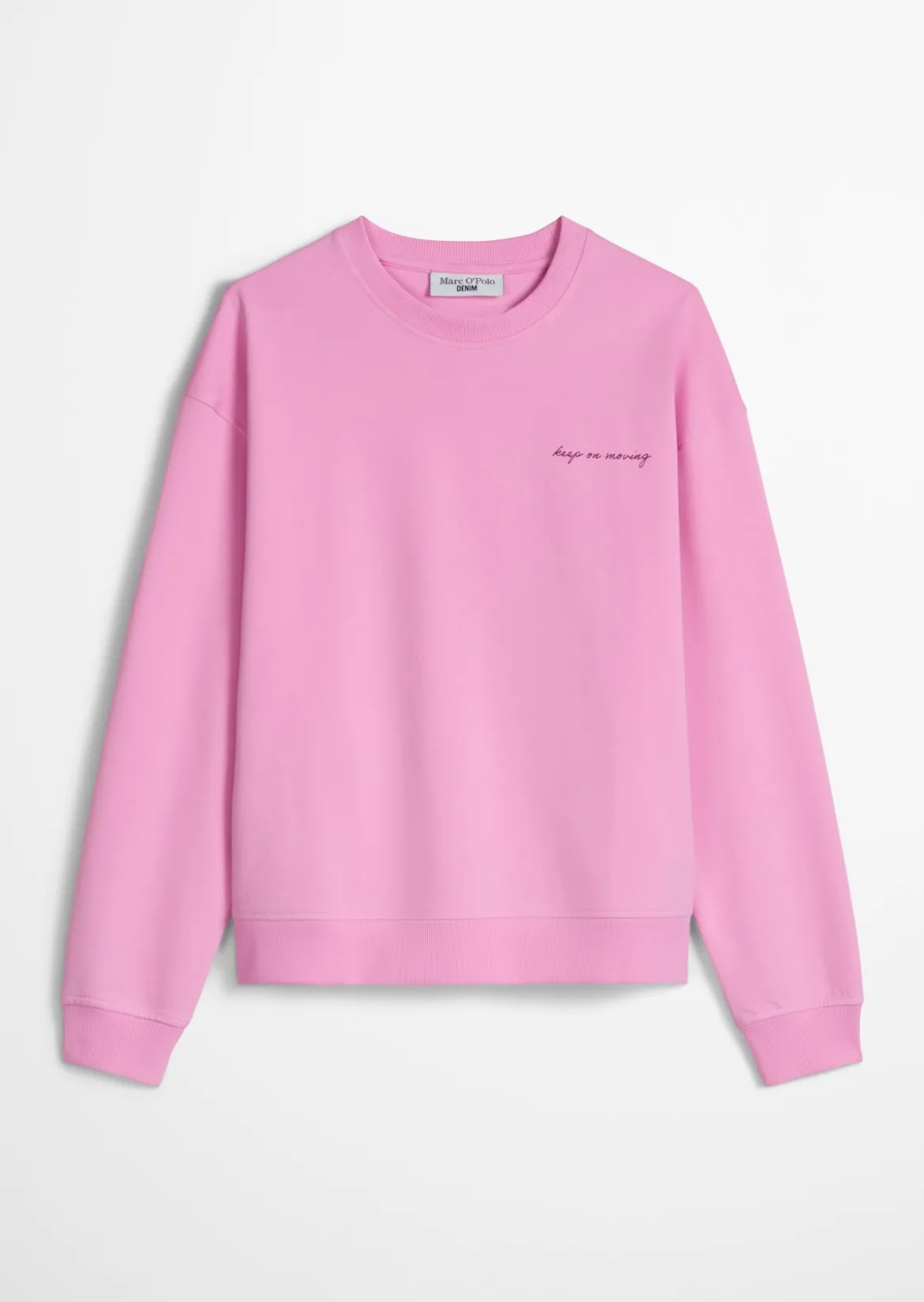 Sweatshirt oversized mit markantem Rückenprint