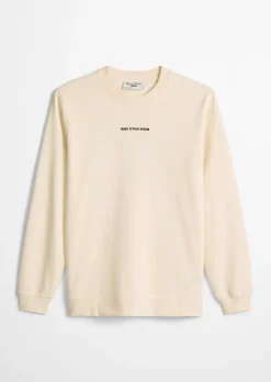Sweatshirt regular mit lässigem Rückenprint