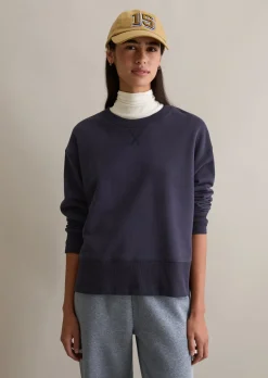 Sweatshirt relaxed aus Organic Cotton-Mix