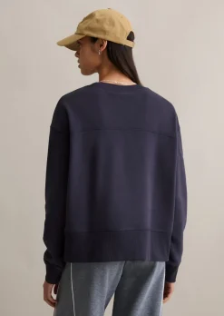 Sweatshirt relaxed aus Organic Cotton-Mix