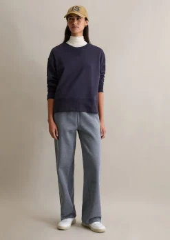 Sweatshirt relaxed aus Organic Cotton-Mix