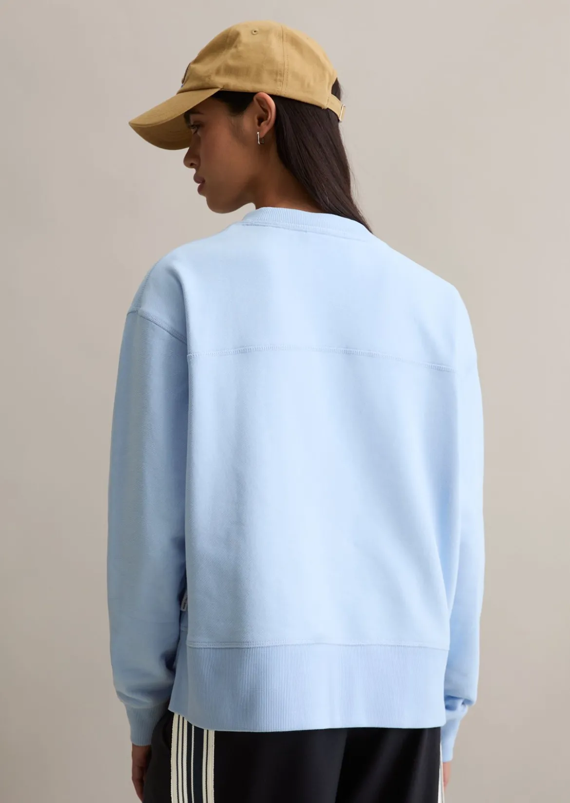 Sweatshirt relaxed aus Organic Cotton-Mix