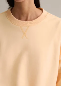 Sweatshirt relaxed aus Organic Cotton-Mix
