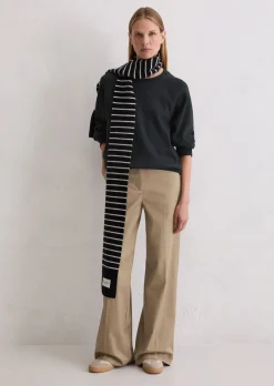 Sweatshirt relaxed aus reiner Bio-Baumwolle