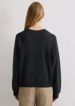 Sweatshirt relaxed aus reiner Bio-Baumwolle