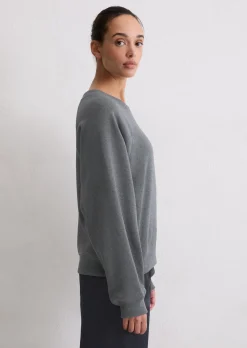 Sweatshirt relaxed aus reiner Bio-Baumwolle