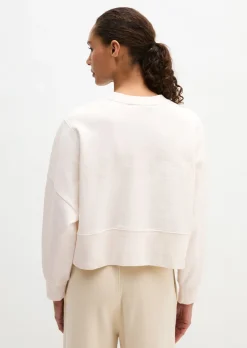 Sweatshirt relaxed aus reiner Bio-Baumwolle