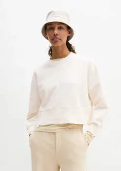 Sweatshirt relaxed aus reiner Bio-Baumwolle
