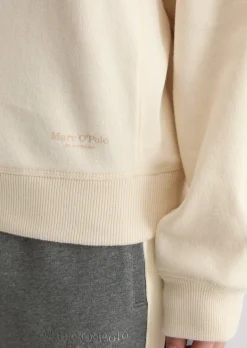 Sweatshirt relaxed aus reiner Bio-Baumwolle