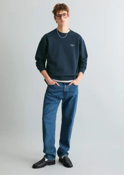 Sweatshirt relaxed mit großem Rückenprint