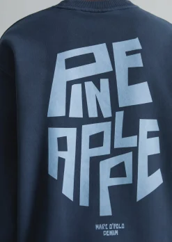 Sweatshirt relaxed mit Rückenprint