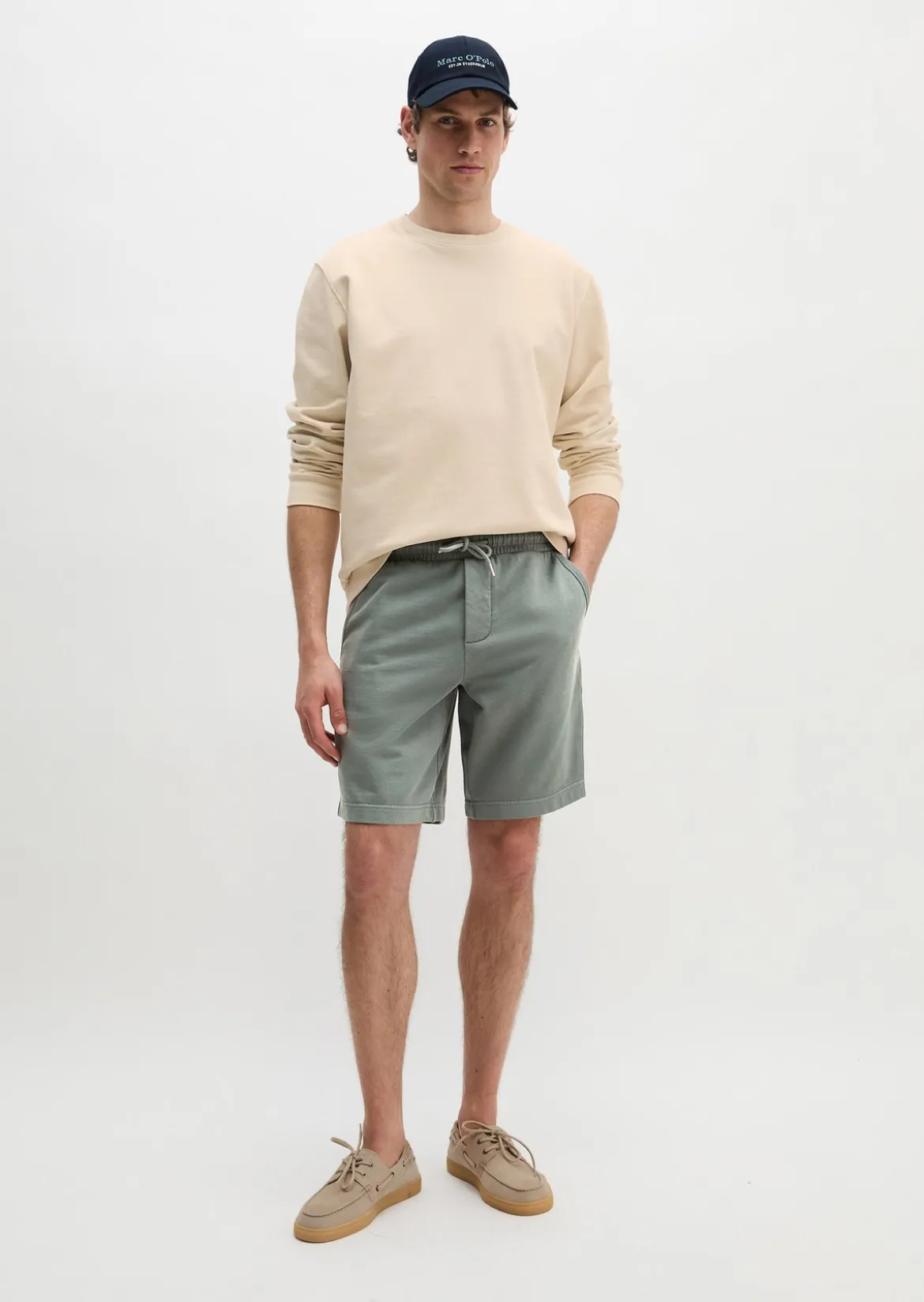 Sweatshorts regular aus weicher Bio-Baumwolle