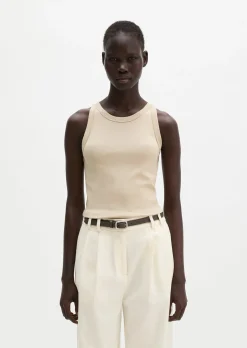 Tanktop regular aus Organic-Cotton-Rib-Jersey